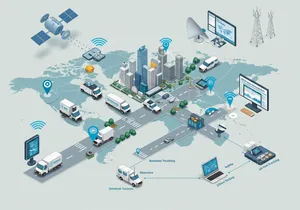 Vehicle Tracking Management System GPS tracking system components
